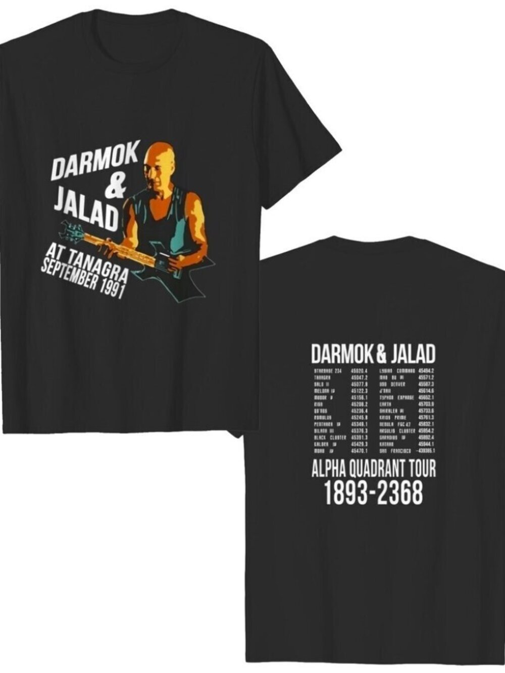 Darmok Jalad Tanagra Star Trek Meme Fan T-Shirt - Picture 1 of 6